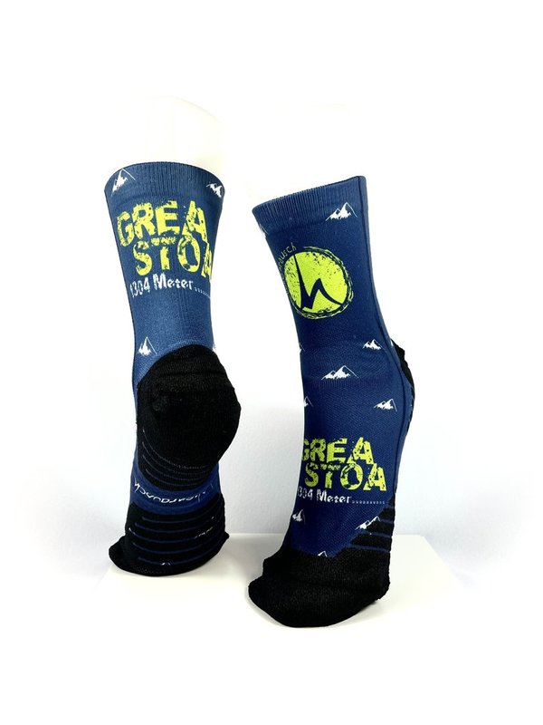 Multifunktions-Socke - Grea Stoa Blau-Grün