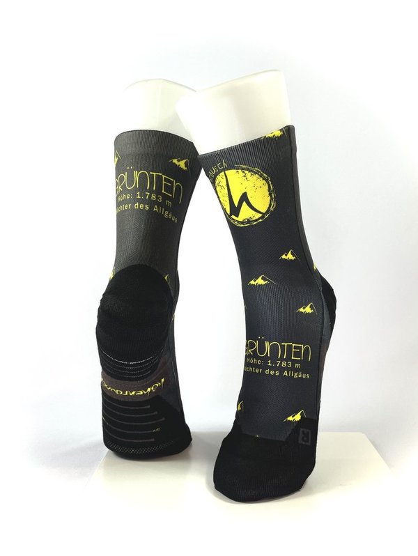 Multifunktions-Socke - Grünten schwarz-gelb