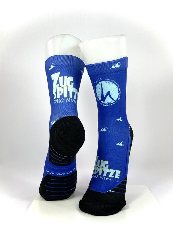Multifunktions-Socke - Zugspitze blau