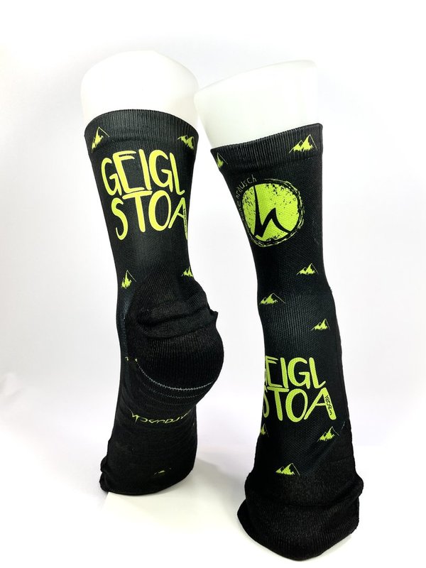 Multifunktions-Socke - Geiglstoa schwarz-grün