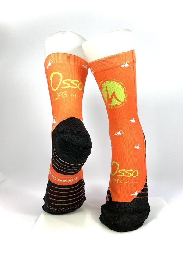 Multifunktions-Socke - Ossa orange-gelb