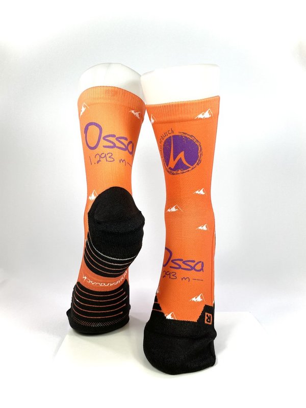 Multifunktions-Socke - Ossa orange-lila